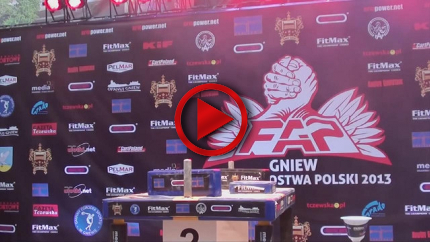 Artur Głowiński (Polish Nationals 2013) - broken biceps # Armbets.tv # фкьиуеыюем